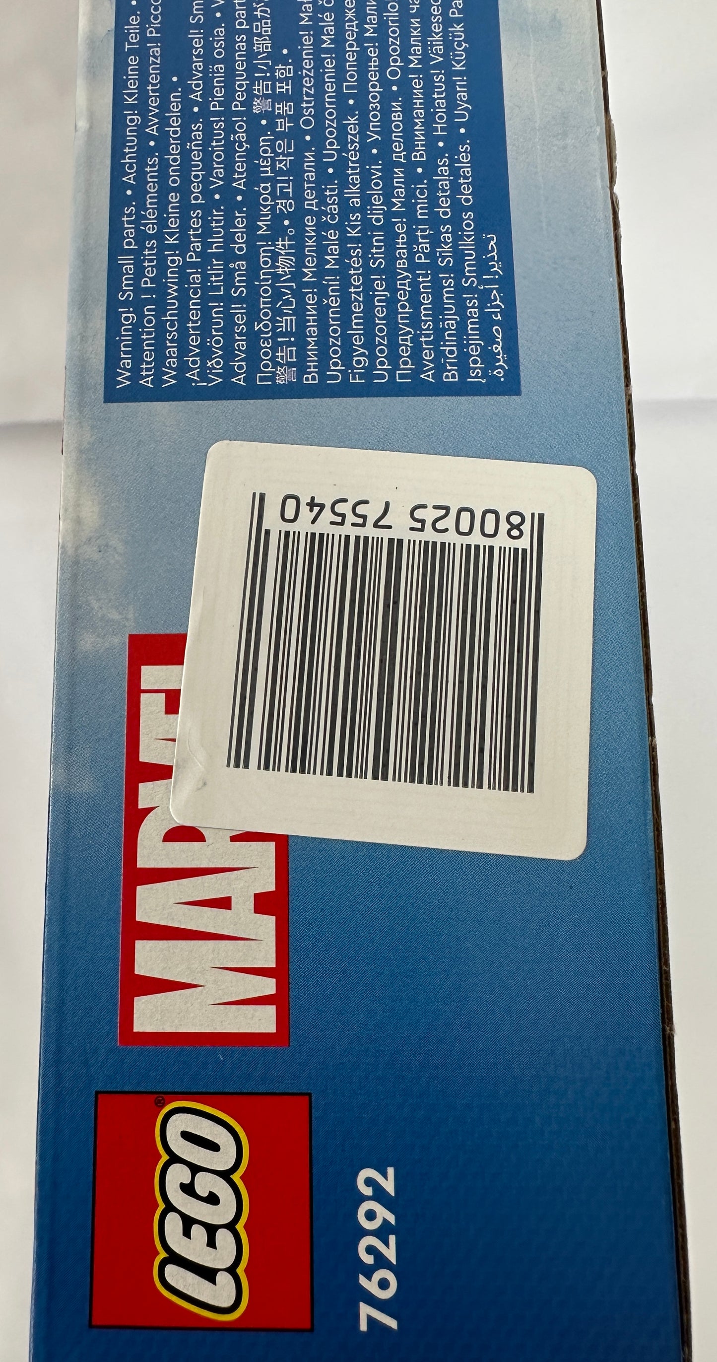 LEGO® Marvel: Captain America vs. Red Hulk Battle – 76292 – source:set Grade S-9