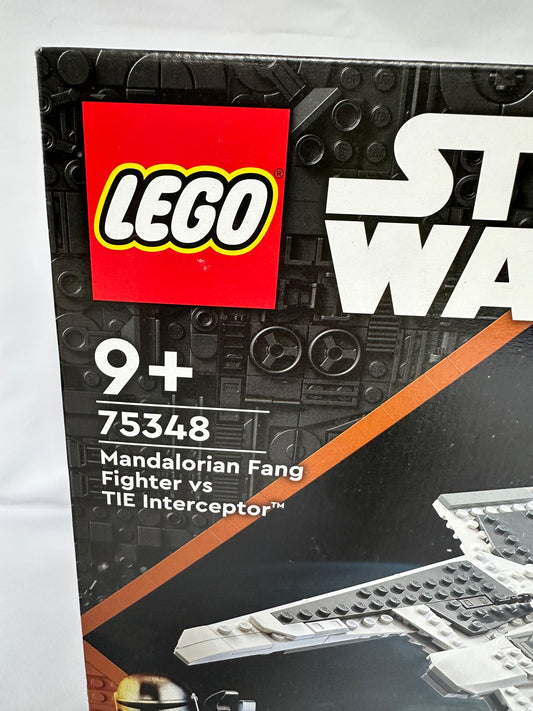 LEGO® Star Wars: Mandalorian Fang Fighter vs. TIE Interceptor – 75348 – source:set Grade S-10