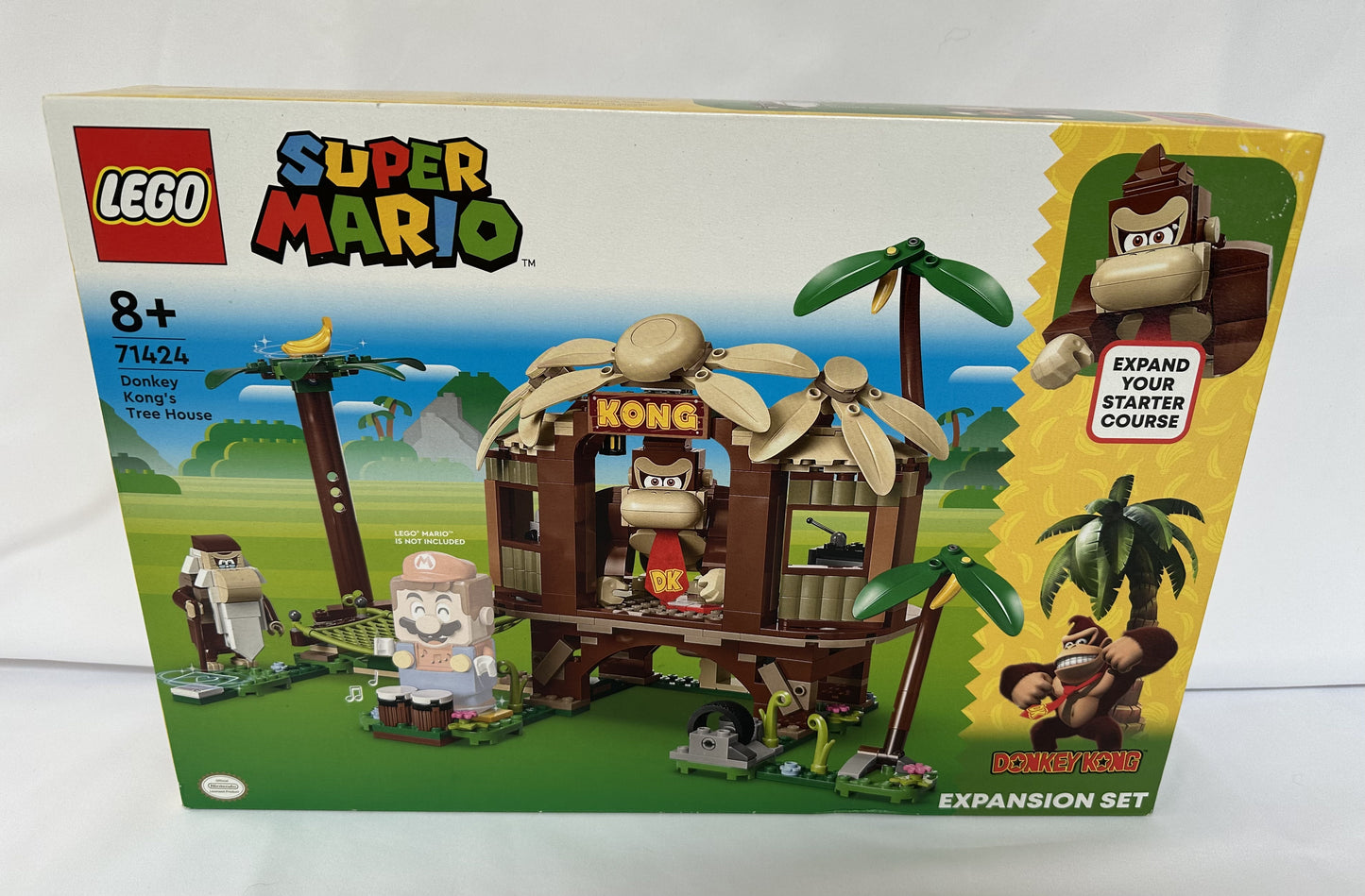 LEGO® Super Mario: Donkey Kong's Tree House & Peach Starter Course – 71424 & 71403 – source:set Grade S-6