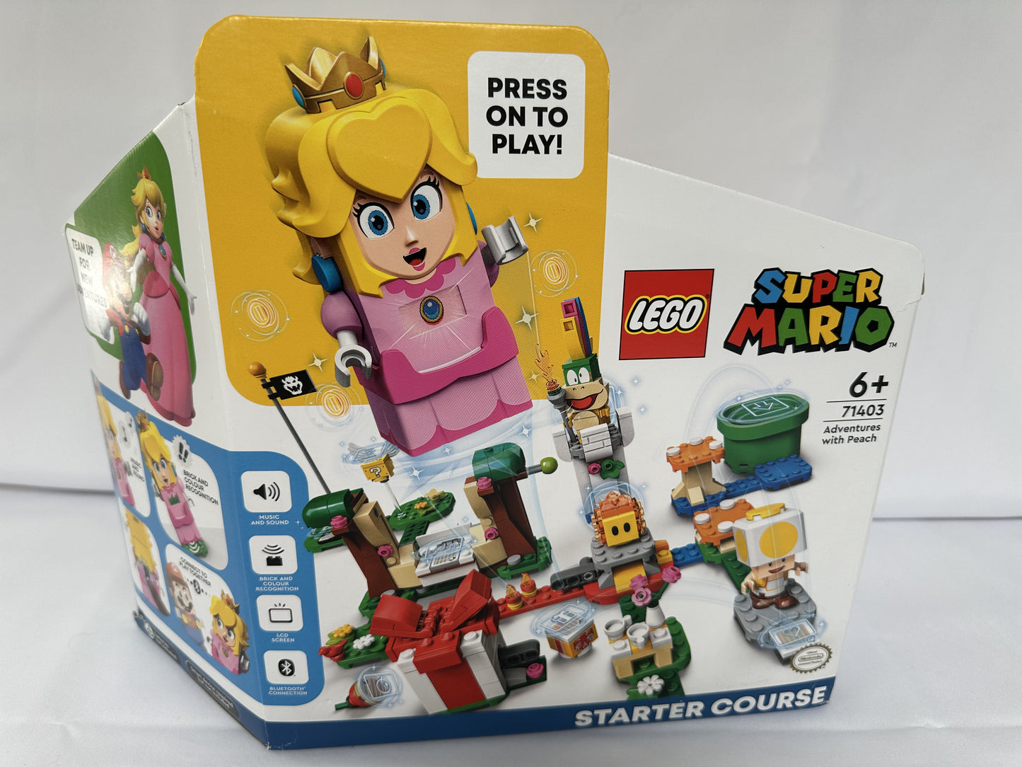 LEGO® Super Mario: Donkey Kong's Tree House & Peach Starter Course – 71424 & 71403 – source:set Grade S-6