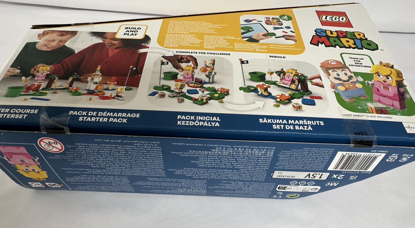 LEGO® Super Mario: Donkey Kong's Tree House & Peach Starter Course – 71424 & 71403 – source:set Grade S-6
