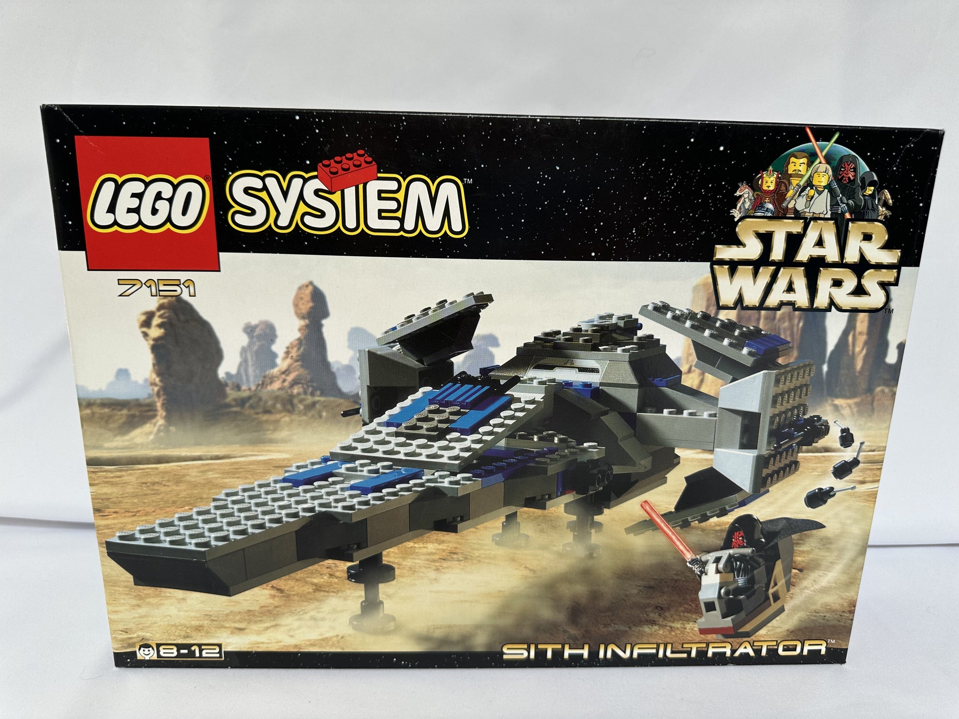 LEGO Star Wars Sith Infiltrator set packaging on a white background