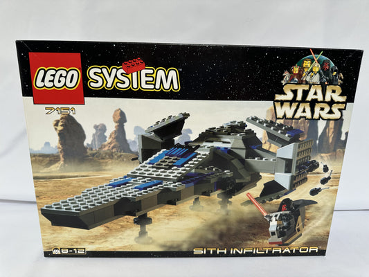 LEGO Star Wars Sith Infiltrator set packaging on a white background