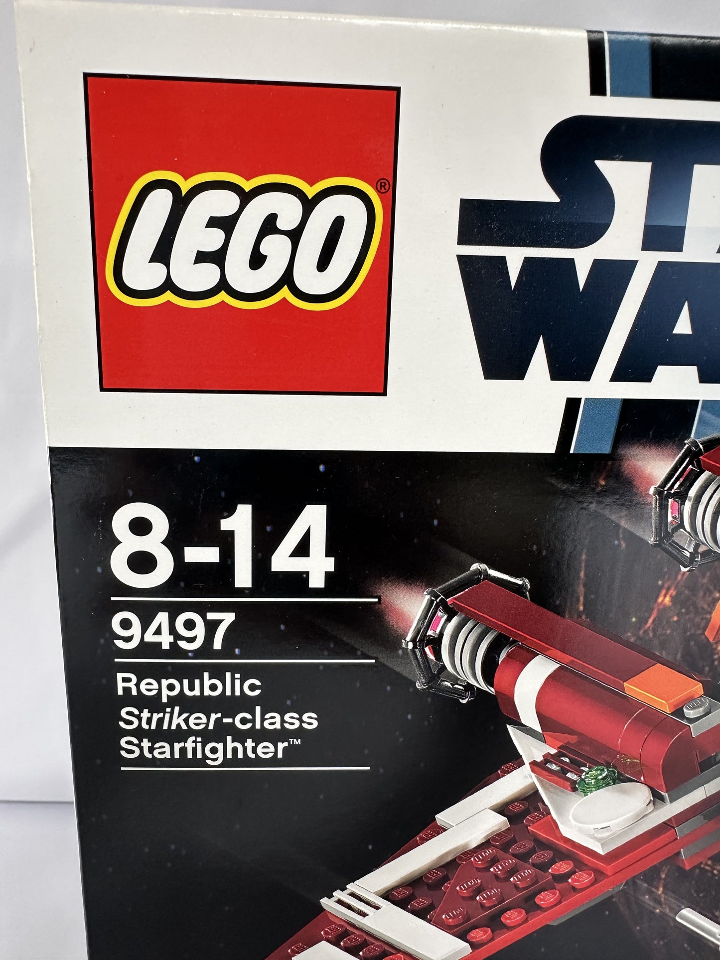 LEGO® Star Wars: Republic Striker-Class Starfighter – 9497 – source:set Grade S-8