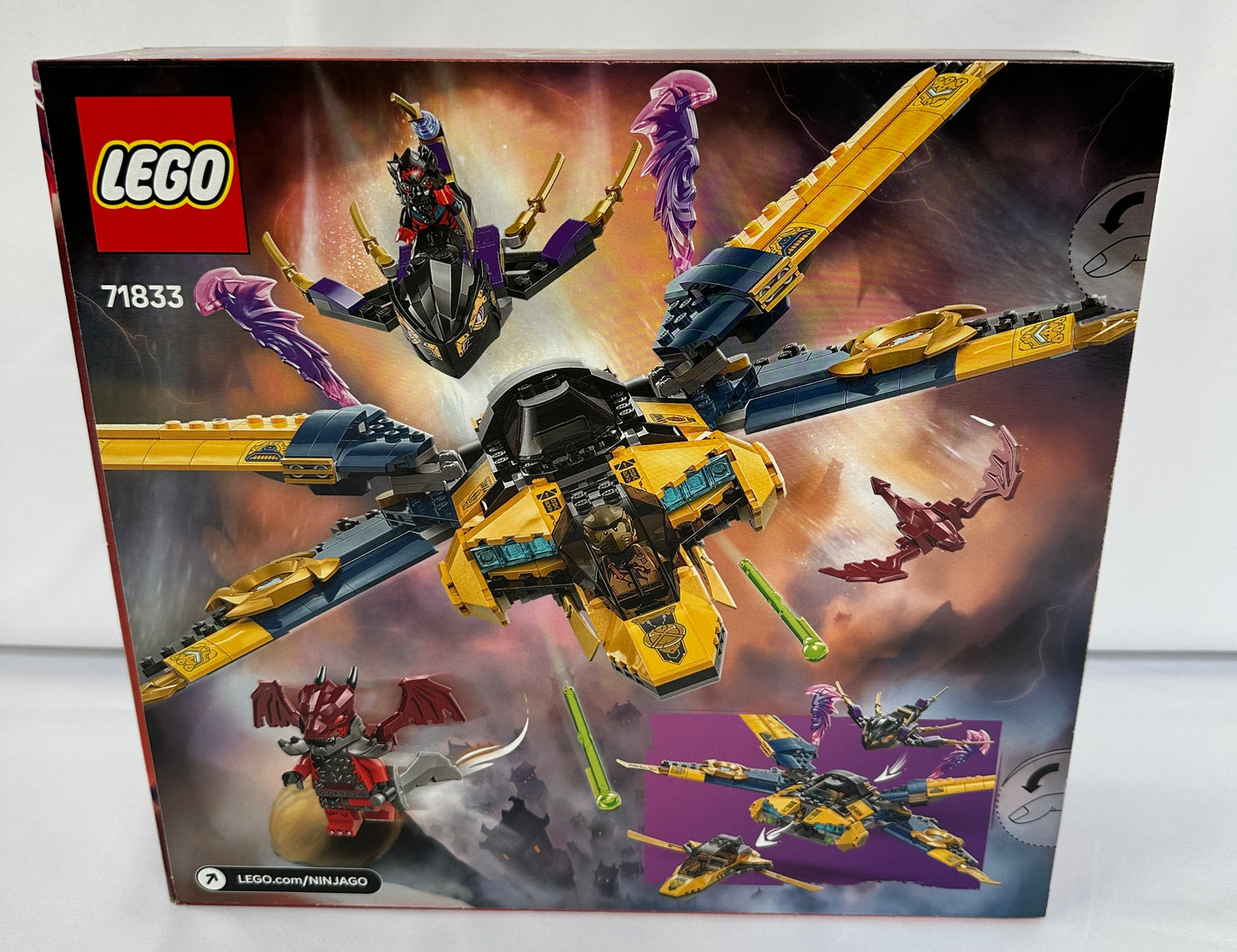 LEGO® Ninjago: Ras and Arin's Super Storm Jet – 71833 – source:set Grade S-9