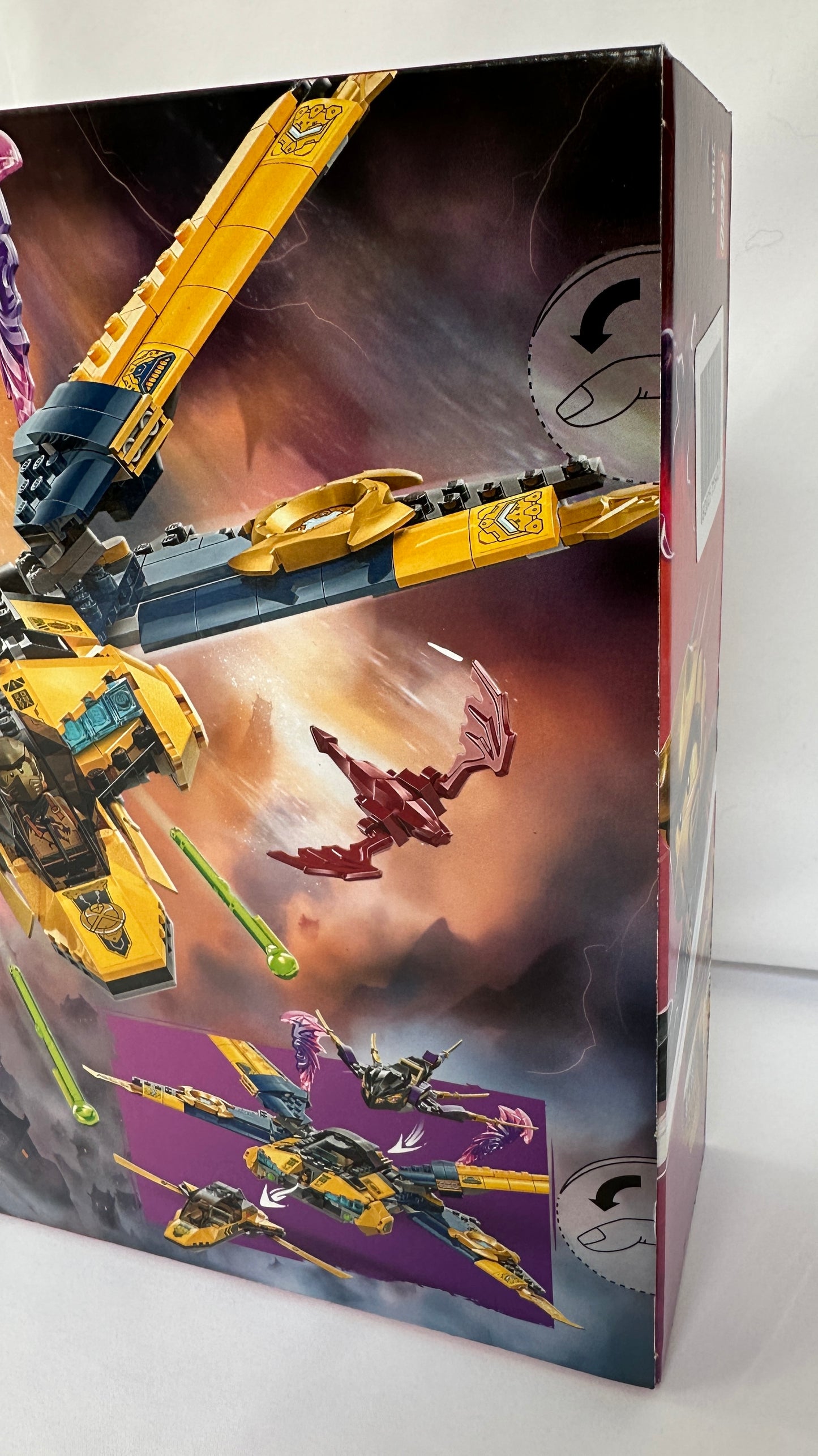 LEGO® Ninjago: Ras and Arin's Super Storm Jet – 71833 – source:set Grade S-9