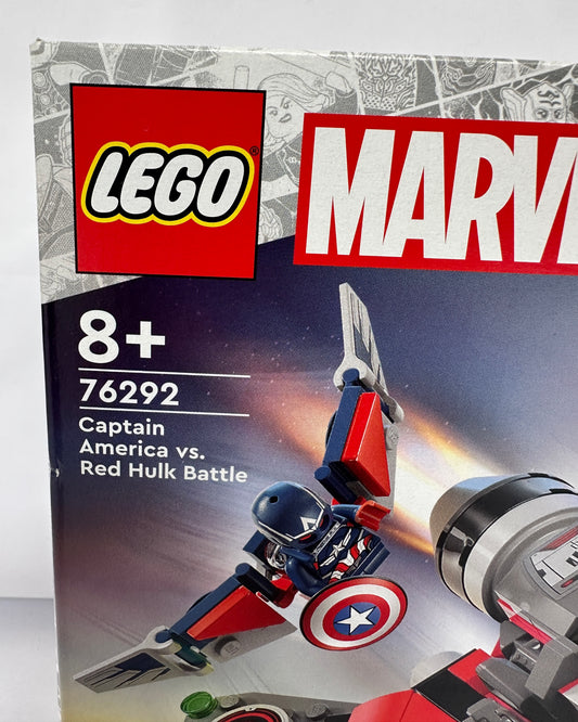 LEGO® Marvel: Captain America vs. Red Hulk Battle – 76292 – source:set Grade S-9