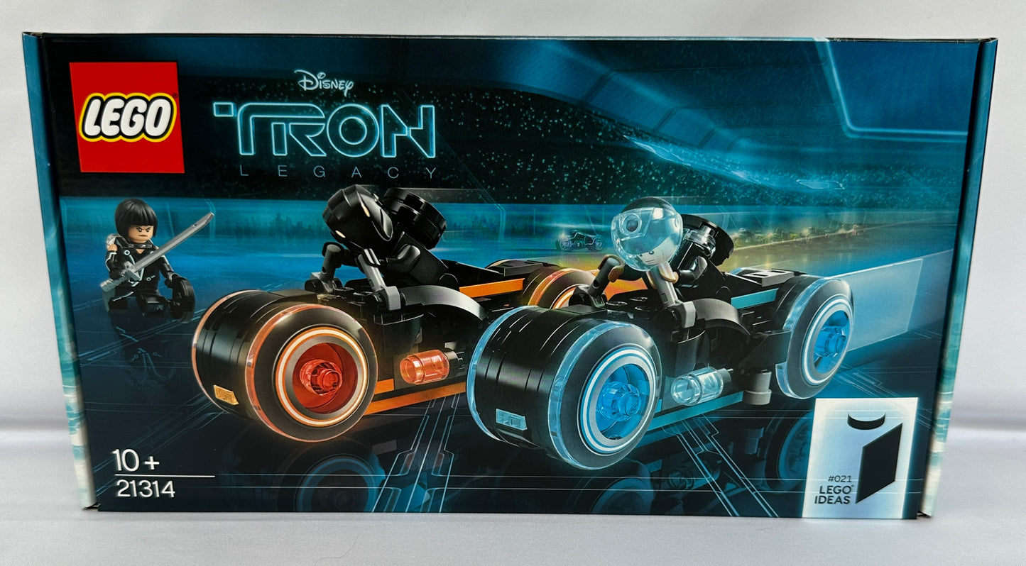 LEGO Tron Legacy set packaging on a white background