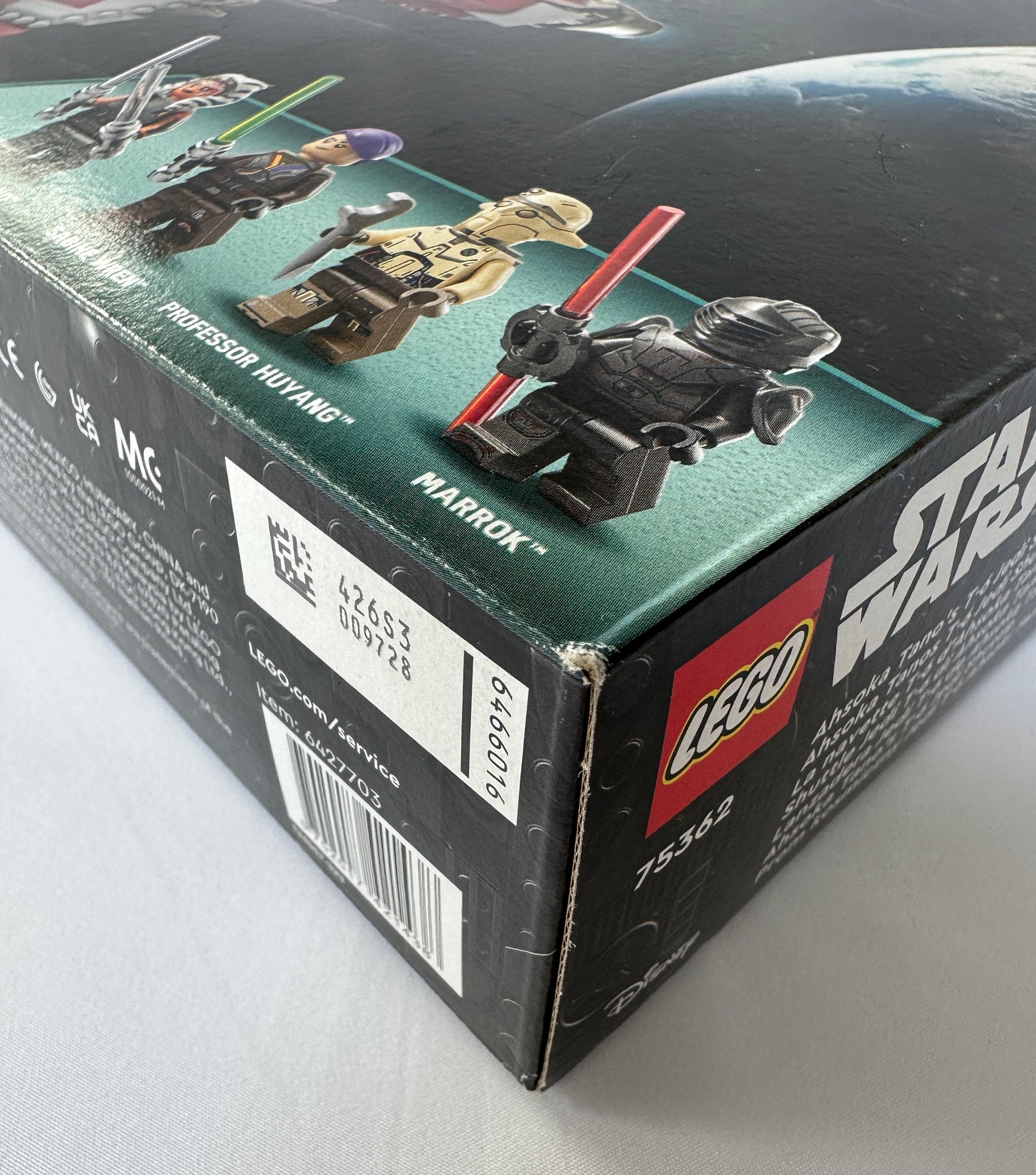 LEGO® Star Wars: Ahsoka Tano's T-6 Jedi Shuttle – 75362 – source:set Grade S-9