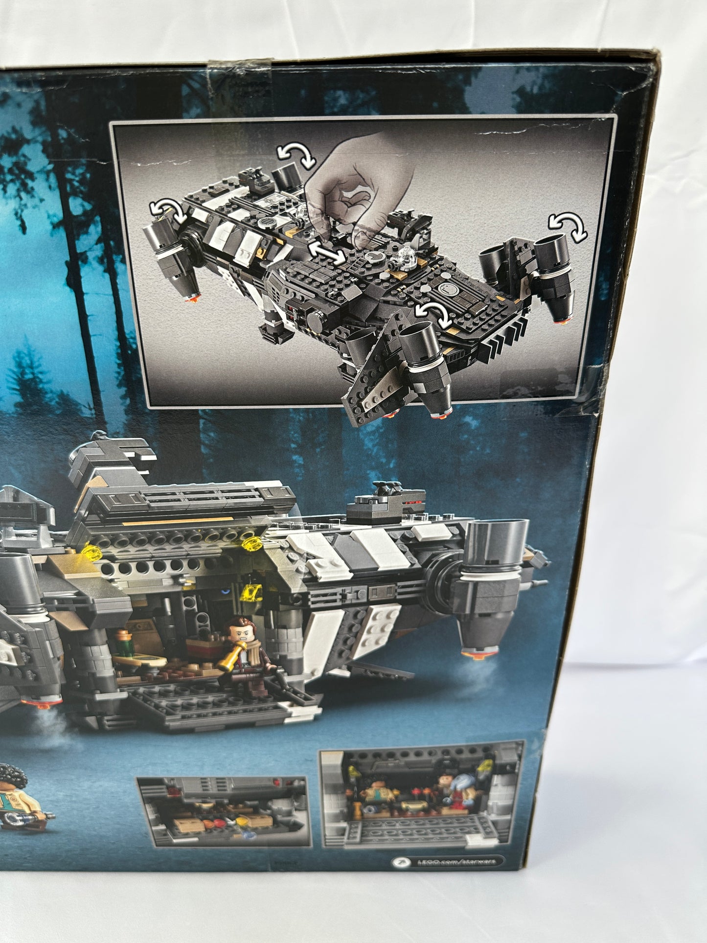 LEGO® Star Wars: The Onyx Cinder – 75374 – source:set Grade S-7