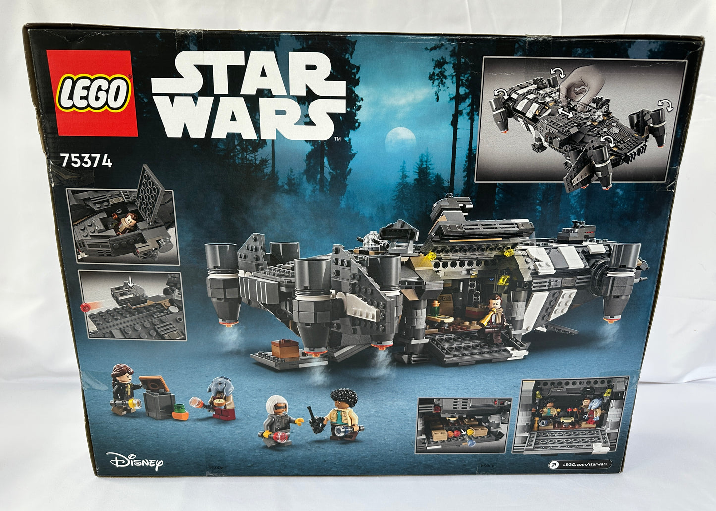 LEGO® Star Wars: The Onyx Cinder – 75374 – source:set Grade S-7