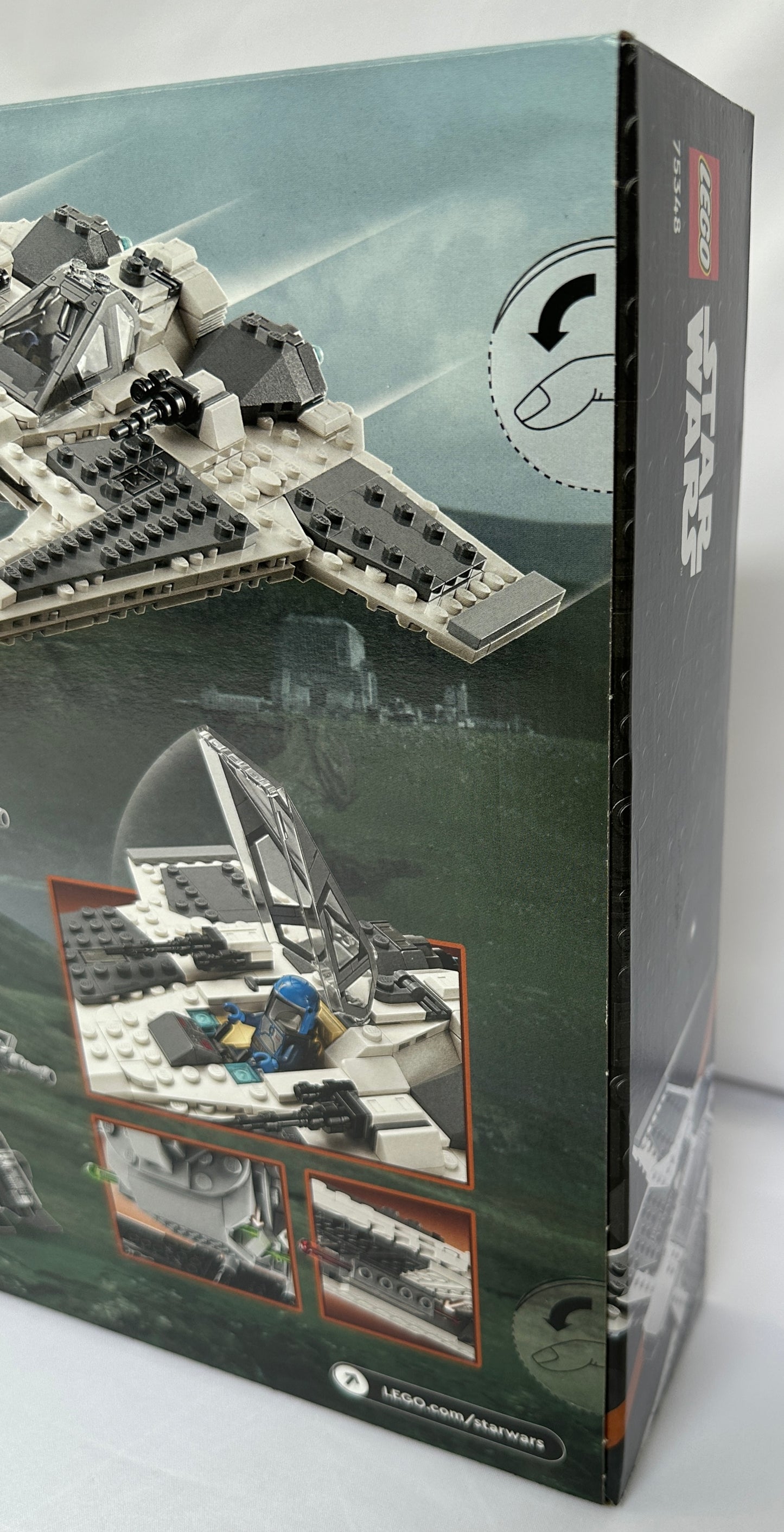 LEGO® Star Wars: Mandalorian Fang Fighter vs. TIE Interceptor – 75348 – source:set Grade S-10