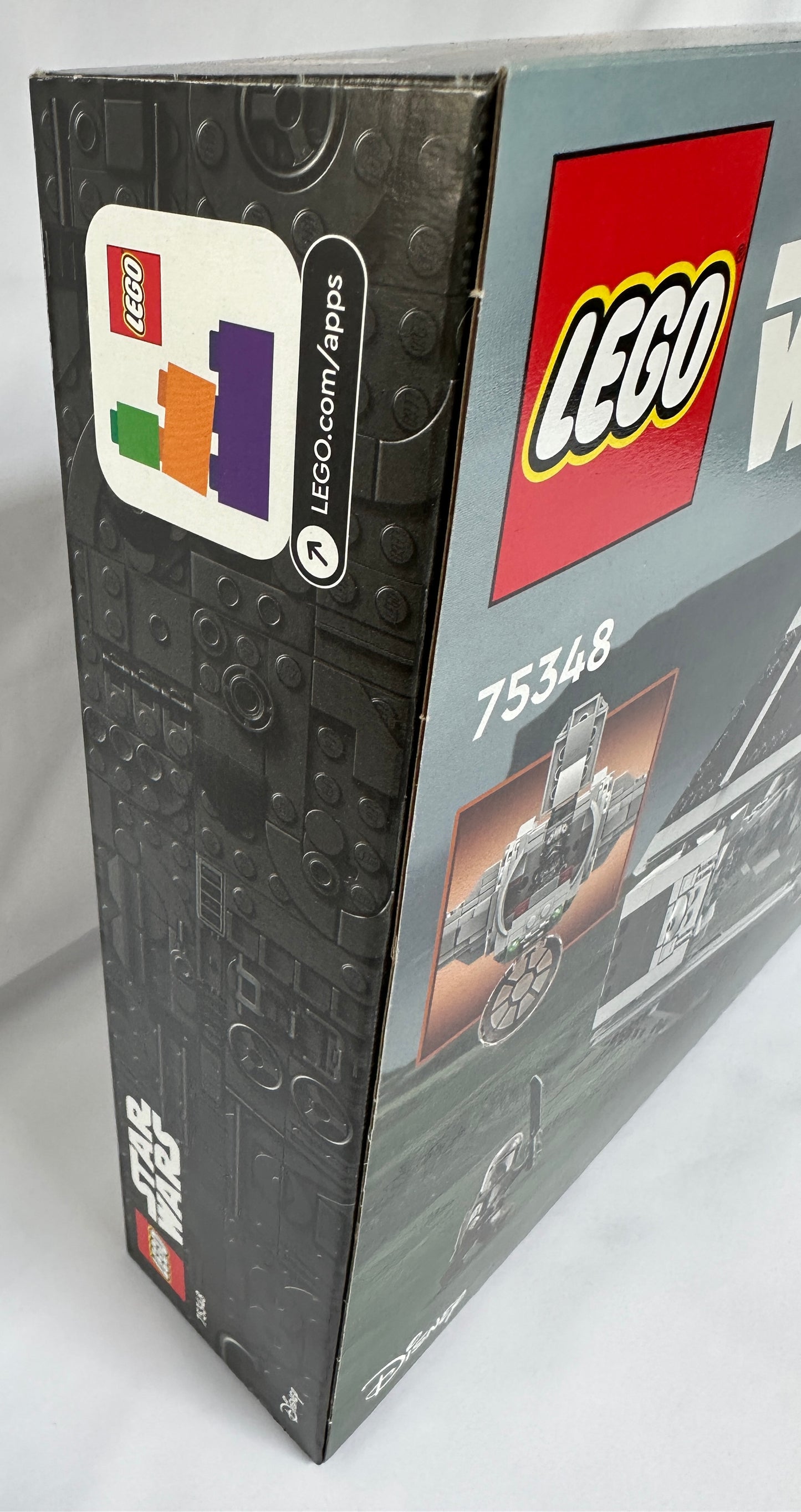 LEGO® Star Wars: Mandalorian Fang Fighter vs. TIE Interceptor – 75348 – source:set Grade S-10