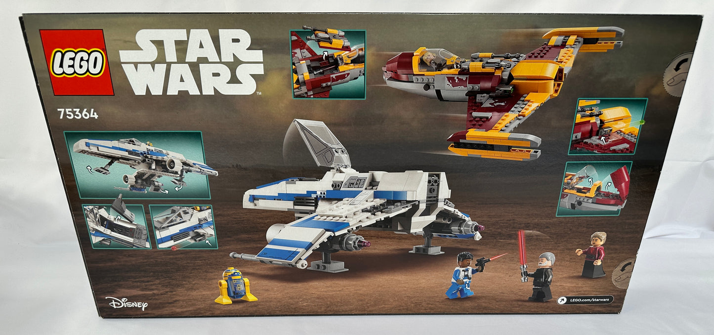 LEGO® Star Wars: New Republic E-Wing vs. Shin Hati's Starfighter – 75364 – source:set Grade S-9