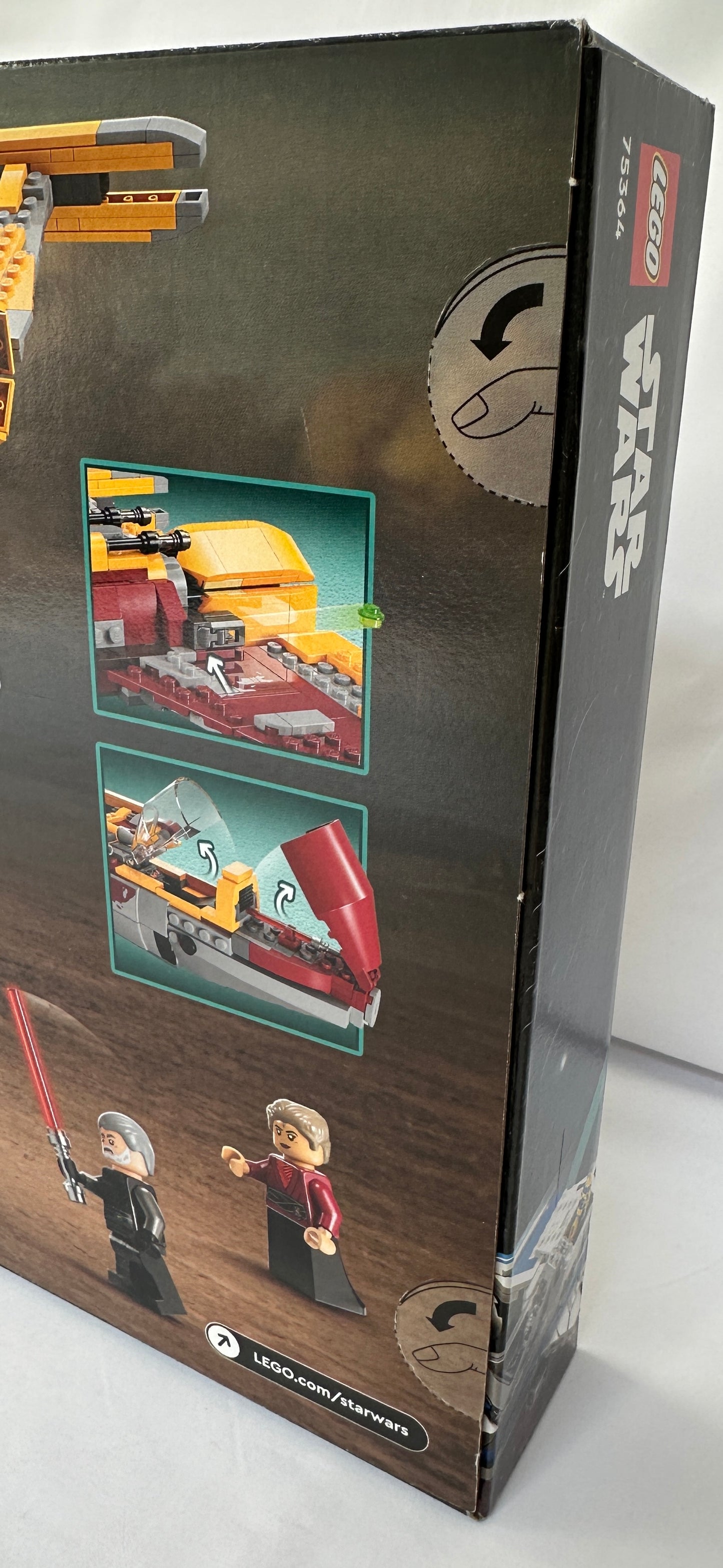 LEGO® Star Wars: New Republic E-Wing vs. Shin Hati's Starfighter – 75364 – source:set Grade S-9
