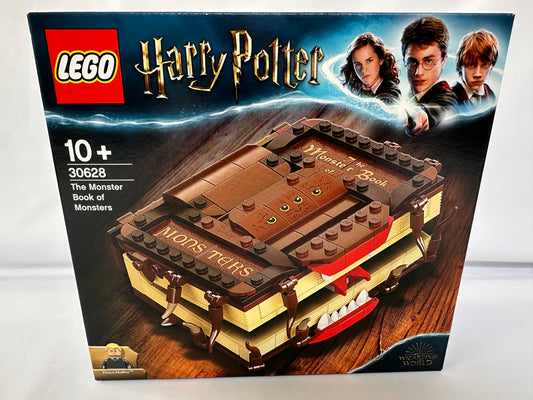 LEGO Harry Potter set 30628 packaging with characters and book design