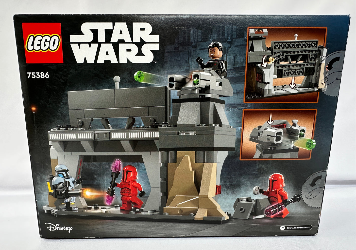 LEGO® Star Wars: Paz Vizsla and Moff Gideon Battle – 75386 – source:set Grade S-8