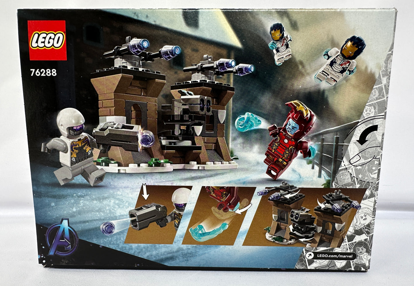 LEGO® Marvel: Iron Man & Iron Legion vs. Hydra Soldier – 76288 – source:set Grade S-10
