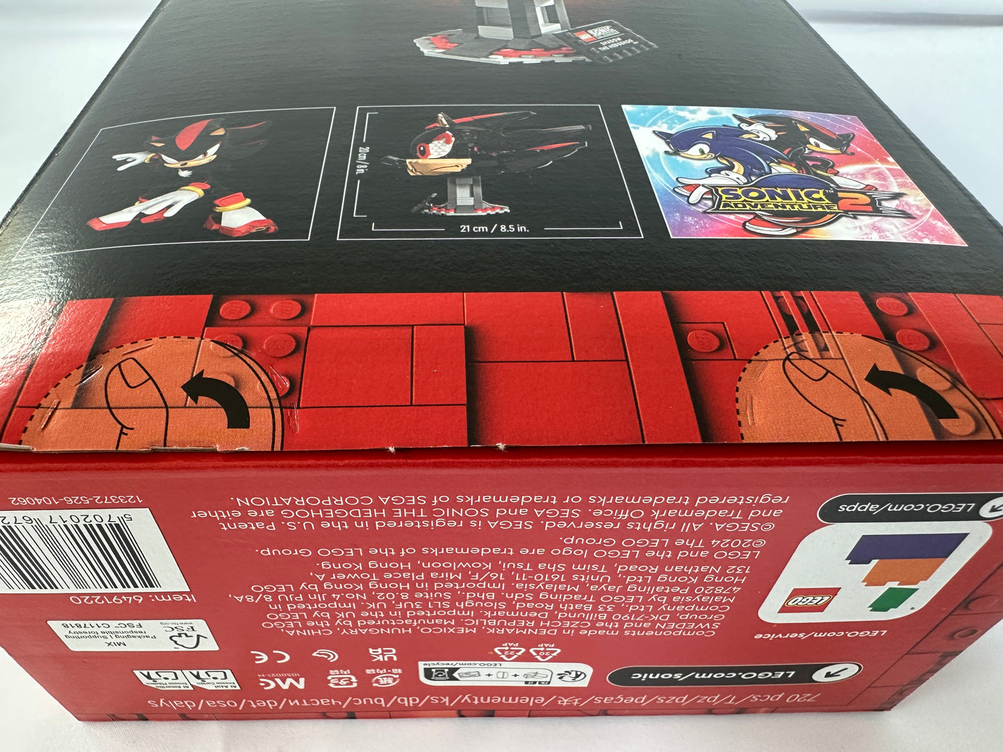 LEGO® Sonic the Hedgehog: Shadow the Hedgehog – 77000 – source:set Grade S-7