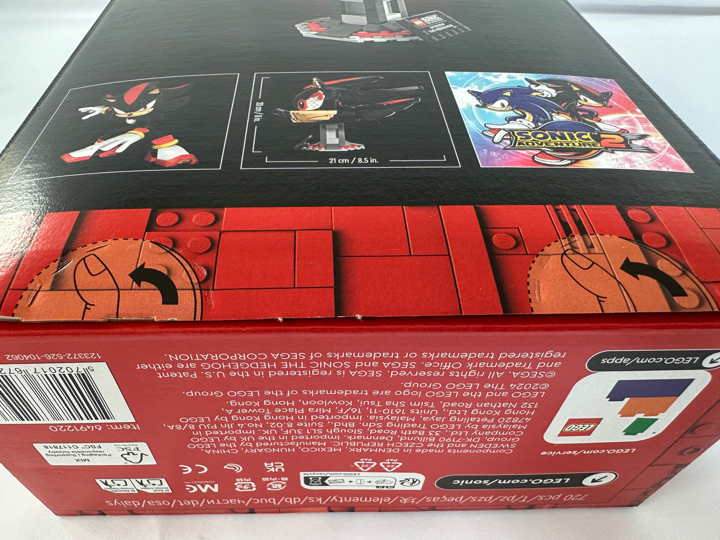 LEGO® Sonic the Hedgehog: Shadow the Hedgehog – 77000 – source:set Grade S-7
