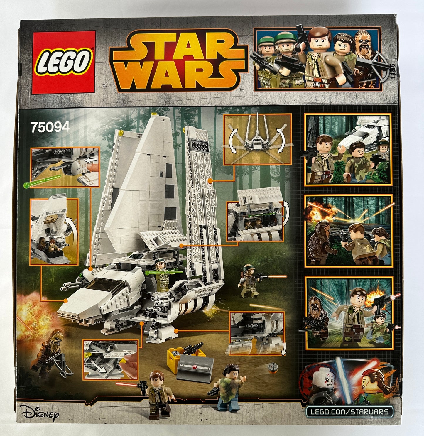 LEGO® Star Wars: Imperial Shuttle Tydirium – 75094 – source:set Grade S-10