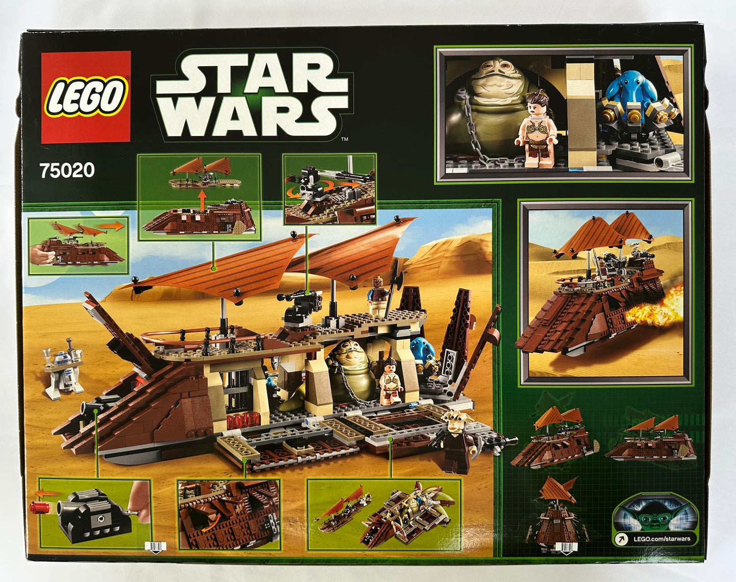 LEGO® Star Wars: Jabba's Sail Barge – 75020 – source:set Grade S-8