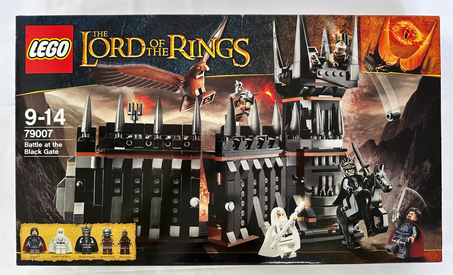 LEGO Lord of the Rings Battle at the Black Gate set packaging