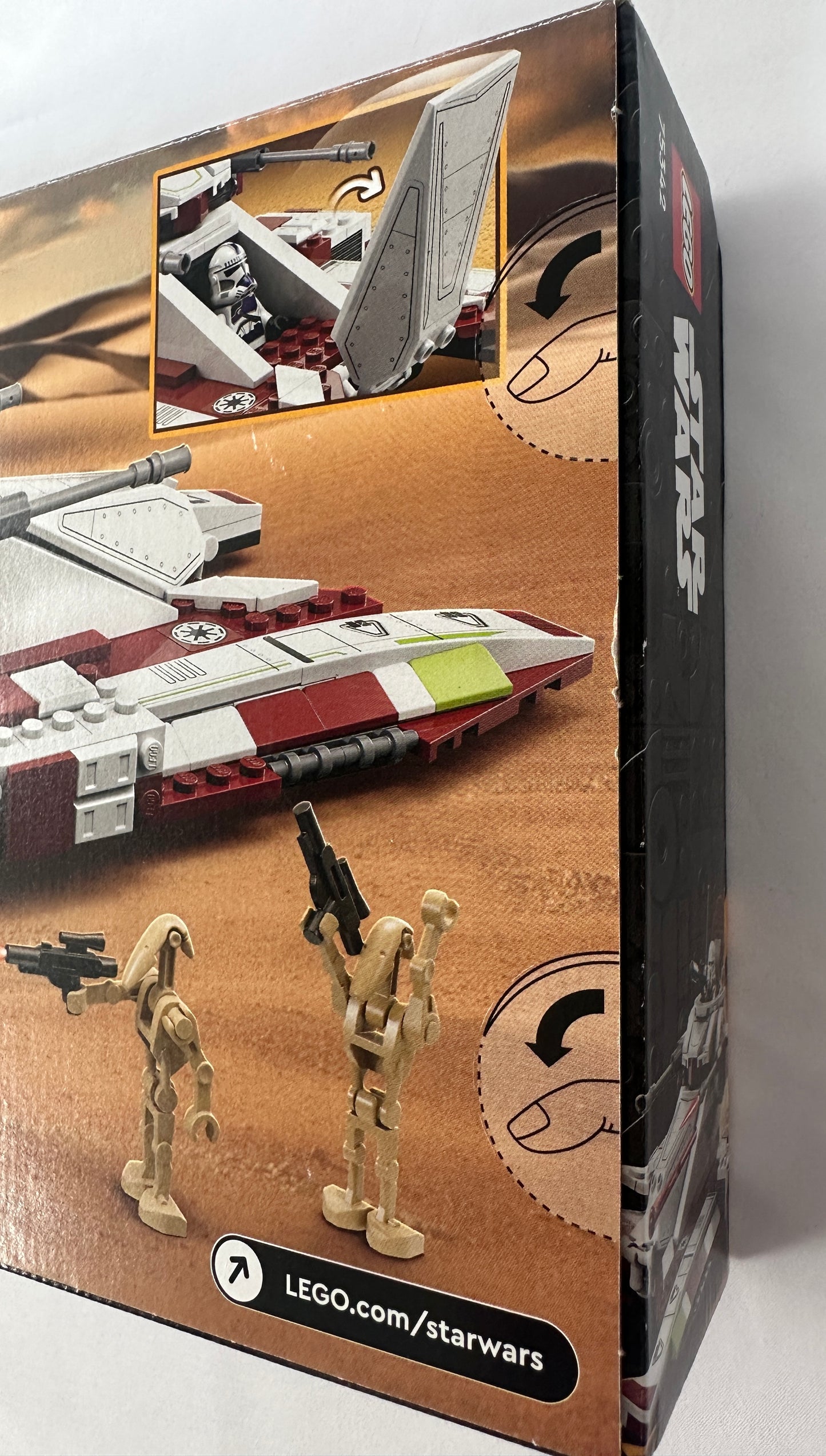 LEGO® Star Wars: Republic Fighter Tank – 75342 – source:set Grade S-6
