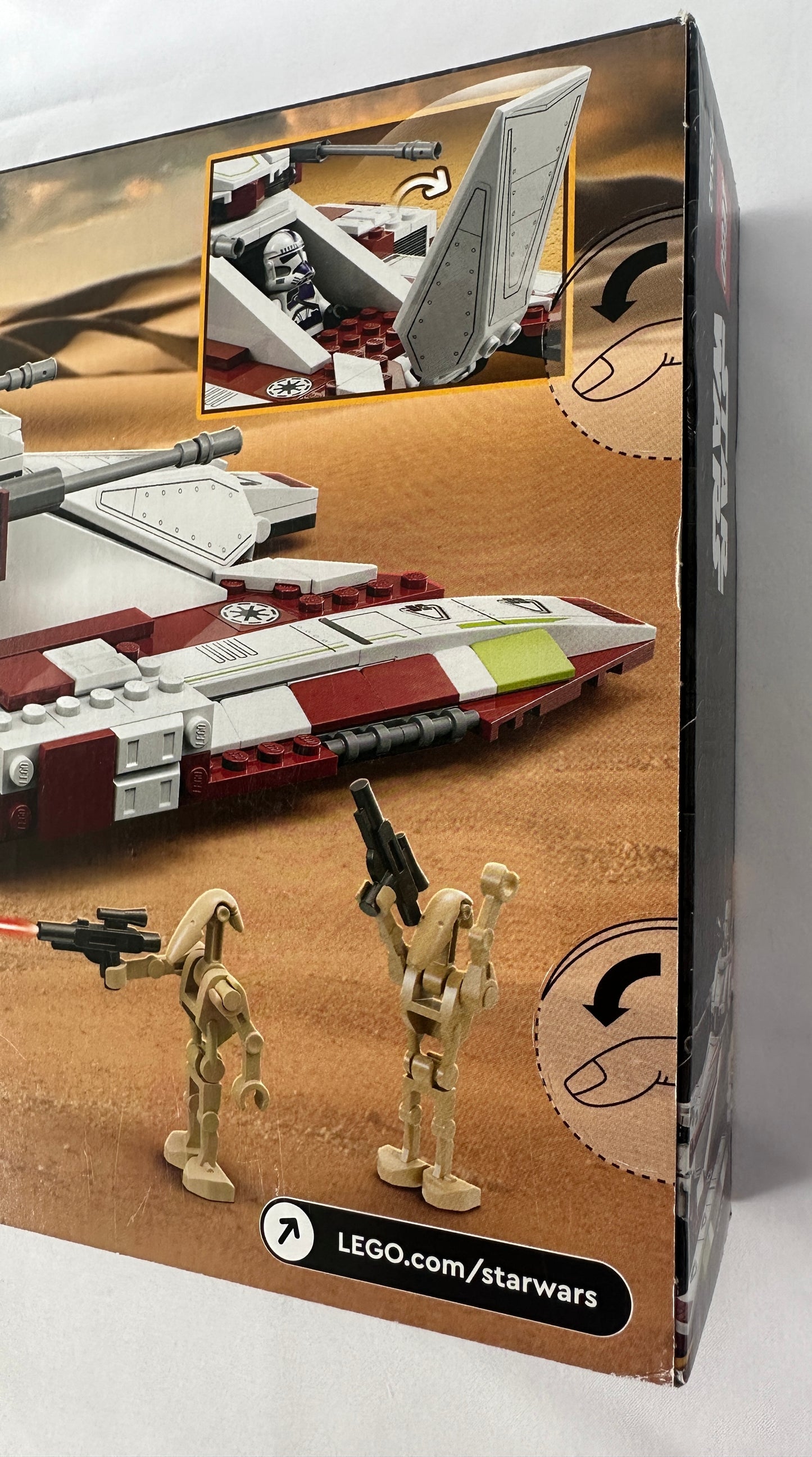 LEGO® Star Wars: Republic Fighter Tank – 75342 – source:set Grade S-7