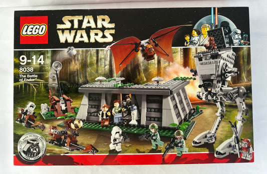 LEGO Star Wars set packaging with characters and vehicles on a black background
